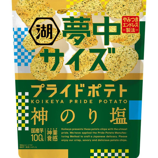 Japanese Food Dream Size Pride Potato Divine Seaweed Salt 102g Koikeya 