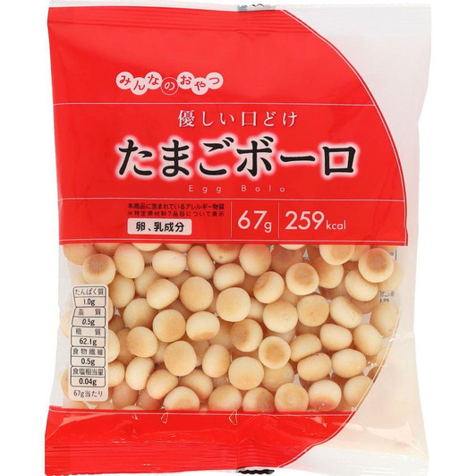  Japanese Food Everyone's Snack Egg Boro 67g 