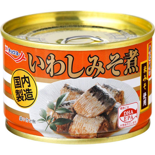  Japanese Food Sardines In Miso Sauce 145g 