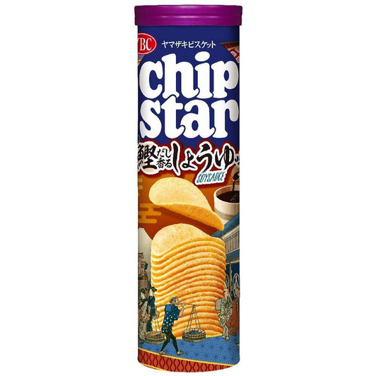  Japanese Food Chip Star L Bonito Broth Soy Sauce Flavor 105g 