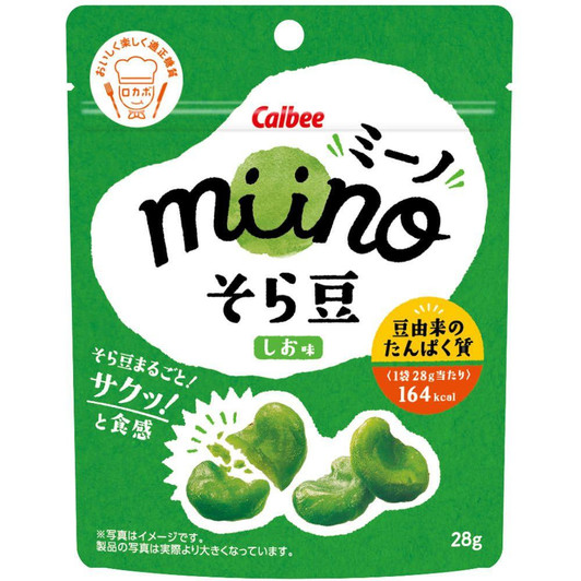  Japanese Food Miino Broad Bean Salt Flavor 28g Calbee 