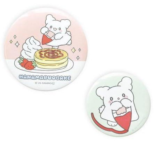  T's Factory Hanamaru Ghost Pair Can Badge 