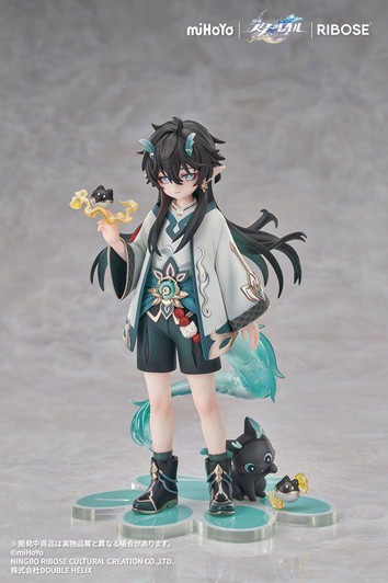  RIBOSE RISE UP+ Honkai: Star Rail Chibi Cat Series -  Dan Heng: Imbibitor Lunae Ver. Figure 