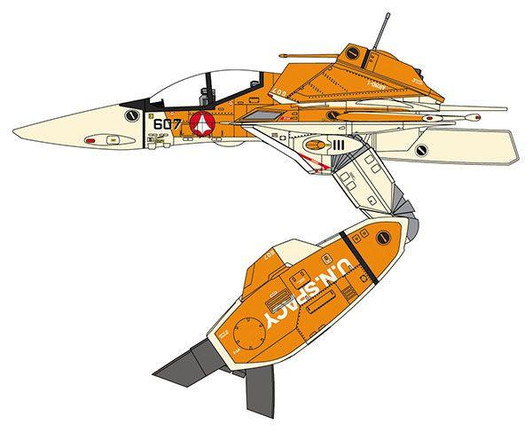 Hasegawa 1/72 Macross VT-1 Gerwalk Fighter Ostrich Plastic Model