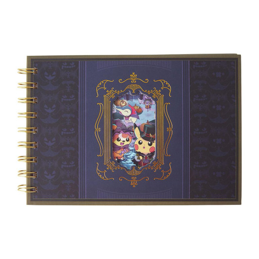 Pokemon Center Original B6 Windowed Ring Notebook Halloween Ghost Chateau