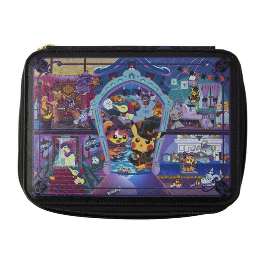 Pokemon Center Original Pouch With Mirror Halloween Ghost Chateau 
