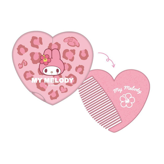 T's Factory Sanrio Heart-Shaped Mirror Comb Y2K / My Melody