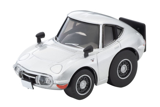 Takara Tomy Choro-Q Zero Z-76f Toyota 2000GT Silver Finished Product