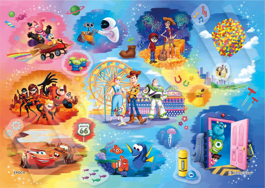Jigsaw Puzzle Disney Pixar Collection (108 Pieces)