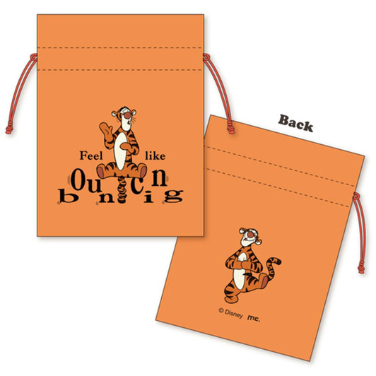 Marimocraft Disney Winnie The Pooh Funny Face Friends Mini Drawstring Pouch Tigger