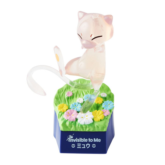 Pokemon Center Original Clear Figure Invisible To Me Mew