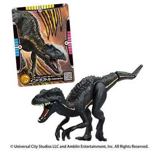 Takara Tomy Ania Jurassic World Indoraptor With Ania Battle Card
