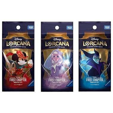 Takara Tomy Disney Lorcana TCG - The First Chapter Booster Pack SINGLE (Japanese Edition)