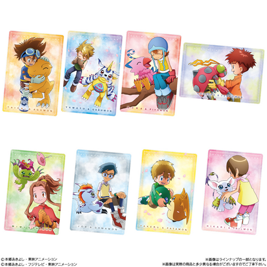 Bandai Candy Digimon Visual Art Collection Card and Wafers BOX (20pcs)