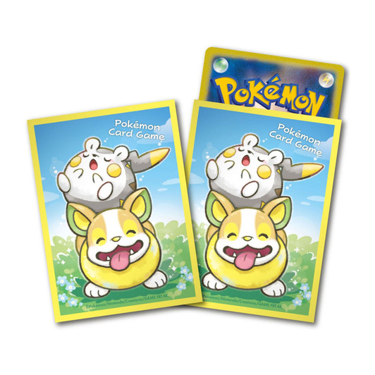 Pokemon Center Original Pokemon Card Game Deck Sleeves Togedemaru & Yamper