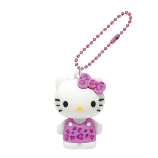 Kcompany Hello Kitty Leopard Print Series PVC Mascot Pink