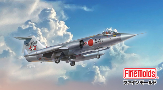 Fine Molds 1/72 Japan Air Self-Defense Force F-104J Fighter "Glory" Plastic Model