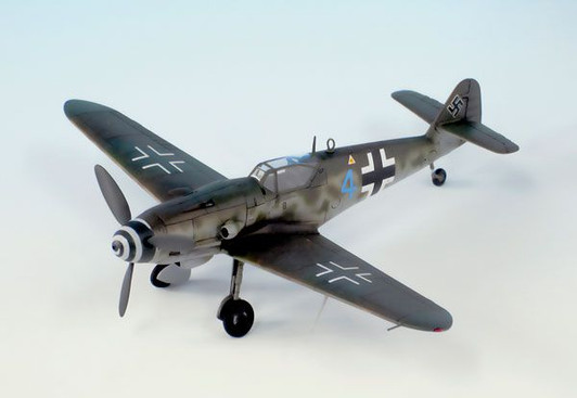Fine Molds 1/72 Messerschmitt Bf 109 G-10 Regensburg-built Plastic Model Kit
