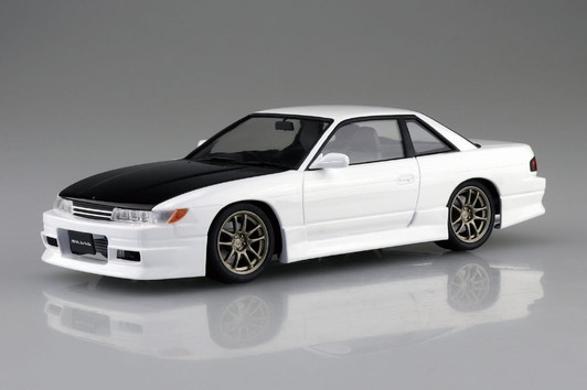 Aoshima The Tuned Car 1/24 PS13 Silvia 1991 Aero Custom Nissan Plastic Model (Renewal)