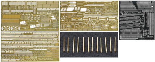 Fujimi 1/350 Upgrade Parts Series No. 34 Japanese Navy Aircraft Carrier Hiryu Exclusive Etching Parts