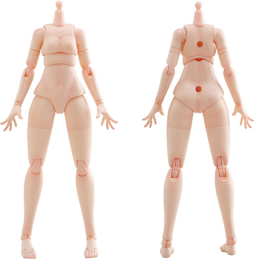 Aoshima Kemopla Human Parts Set Color A Plastic Model