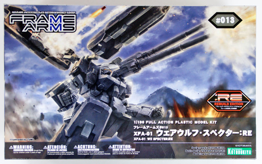 Kotobukiya 108770 Frame Arms FA067 XFA-01 Werewolf Specter RE 1/100 Scale Kit