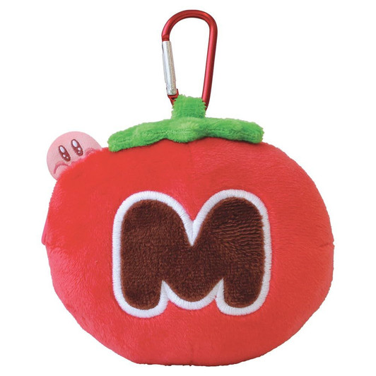 T's Factory Kirby Carabiner Attached Plush Zipper M C Maxim Tomato