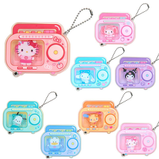 Sanrio Other Secret Custom Acrylic Charm Radio Cassette Design Characters 115878