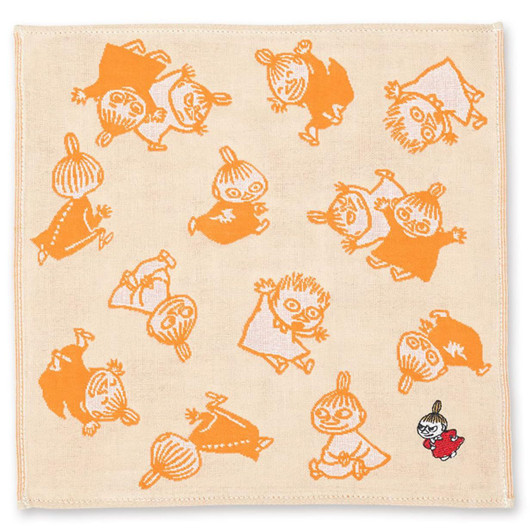 Moomin Triple Layer Gauze Handkerchief Little My And Children