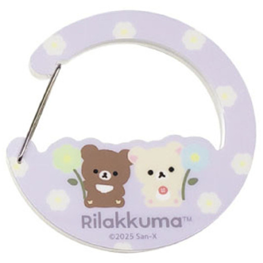 TCP Rilakkuma Acrylic Carabiner Korilakkuma And Chairoikoguma