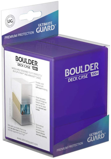 Ultimate Guard Boulder 100+ Deck Case Amethyst