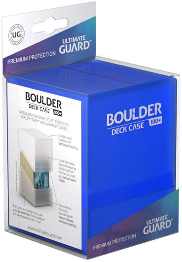 Ultimate Guard Boulder 100+ Deck Case Sapphire