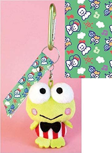 Nakajima Plush Doll Carabiner Mascot Kerokero Keroppi