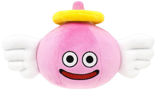Square Enix Dragon Quest Smile Slime Plush: Angel Slime (M Size)