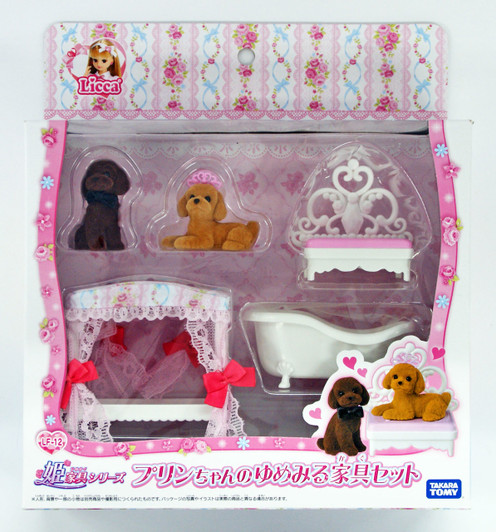 Takara Tomy Licca Doll LF-12 Prin-chan Dreaming Furniture Set (875802)