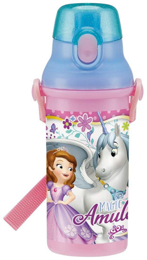 Skater Water Bottle 480ml Disney Sofia the First TJO