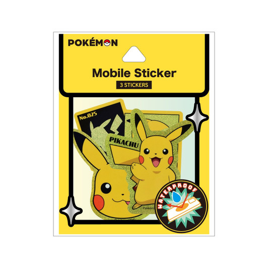 Pokemon Center Original Mobile Sticker Pikachu 19A