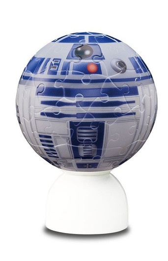 Yanoman 3D LED Lantern Puzzle 2003-451 Star Wars R2-D2 (60 Pieces)