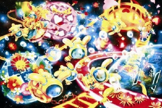 Epoch Jigsaw Puzzle Fantasy Art Alice in Wonder Space (1000 Pieces)