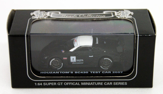  Kyosho Original K06561F Hozan Toms SC430 GT500 2007 Test Car No.1 1/64 scale 