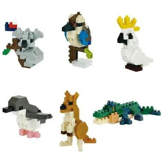  Kawada NBMC_90 nanoblock mininano Australia (Complete BOX 6pcs) 
