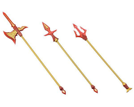  Kotobukiya M.S.G Modeling Support Goods Virtuous Style11 Pole Weapon Set Flamerite Ver. 