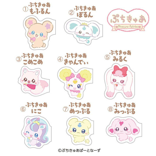  Heart Snug Hug Precure Fairies Box (8pcs) 