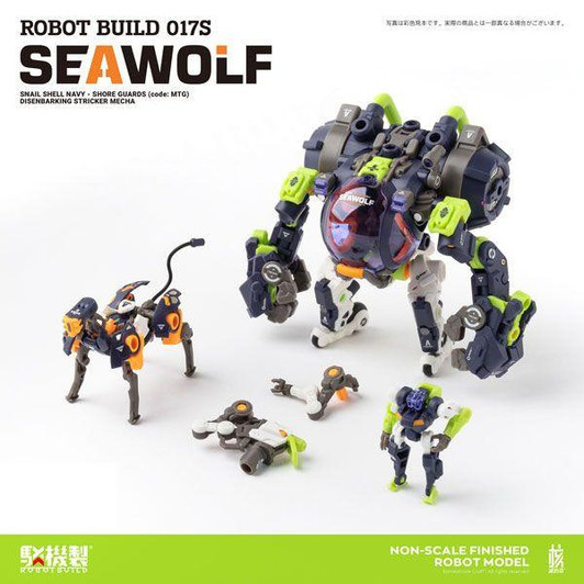 Other Snail Shell Robot Build RB-17 Seawolf (Tapigal Color Ver.) Action Figure 