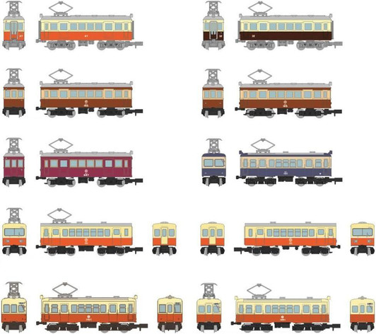  Tomytec Nostalgic Tetsudo Collection Series No.5 One Carton (10 Trains) (N scale) 