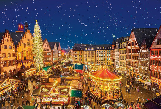 Beverly Jigsaw Puzzle Frankfurt Christmas Market (1000 Pieces) 