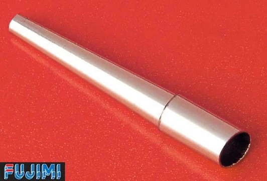 Fujimi Metal Muffler 4 MegaphOne Style Muffler 1/24 Scale