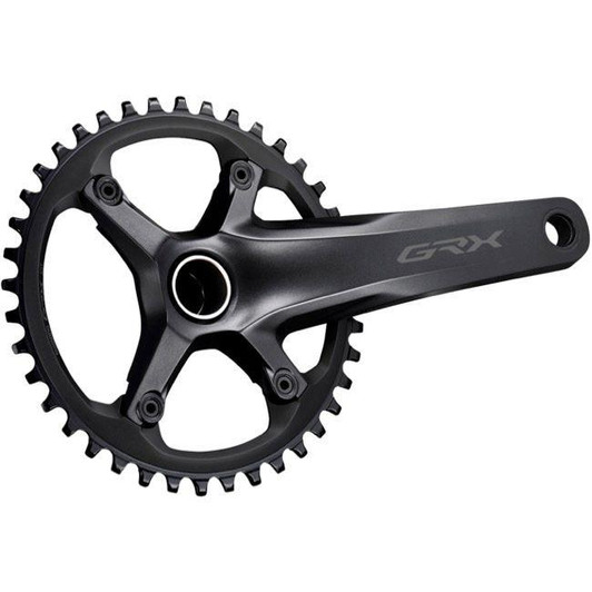 Shimano (Cycling) GRX FC-RX600-1 Crankset 11s 40T 172.5mm (Black) EFCRX600111DXB0