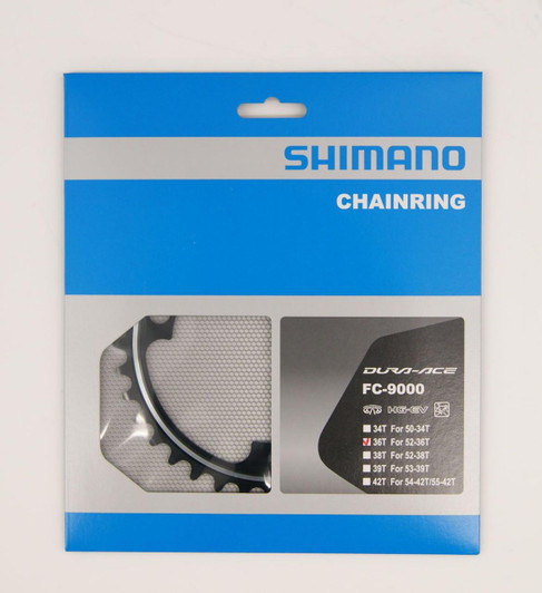 Shimano (Cycling) FC-9000 2x11 Speed Chain Ring  36T-MB (for 52-36T) Y1N236000