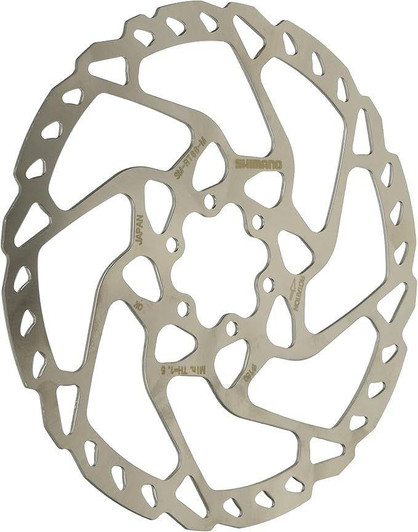 Shimano (Cycling) DEORE SM-RT66 Brake Rotor 180 mm (6-Bolt) ISMRT66M
